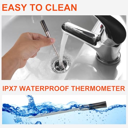 Pytozou Wireless Meat Thermometer with Smart APP Control