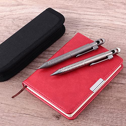 Titanium Bolt Action Pen with Tungsten Side