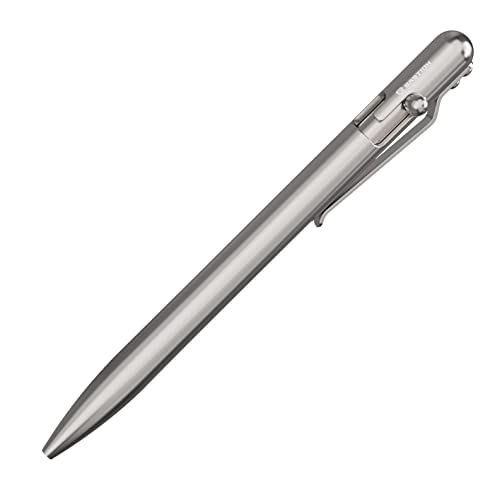 BASTION® Luxury Slim Bolt Action Pen - Titanium