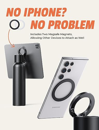 24oz Stainless Steel Magnetic Water Bottle for iPhone