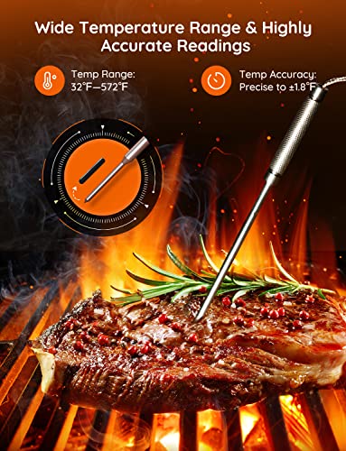 Govee WiFi Bluetooth Meat Thermometer with 4 Probes