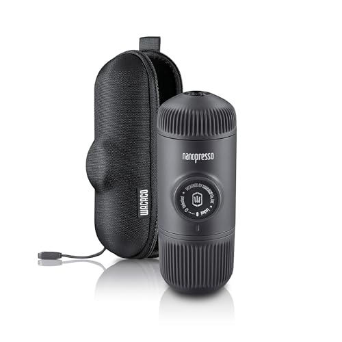 Nanopresso Portable Espresso Maker with Protective Case, Upgrade