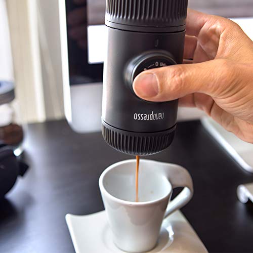 Nanopresso Portable Espresso Maker, Powerful 18 Bar Pressure