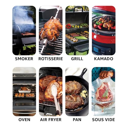 Long Range Bluetooth Meat Thermometer for Grilling BBQ