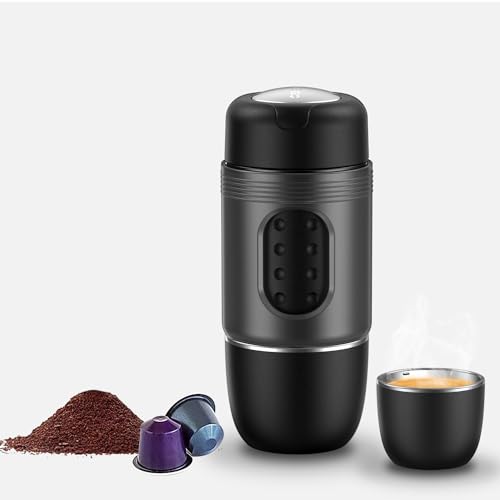 Mini Portable Espresso Maker for Travel and Camping