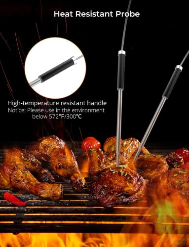 Smart Wireless Meat Thermometer with LCD Display