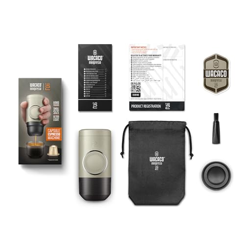 WACACO Minipresso NS2 Portable Espresso Maker, VIP Approved
