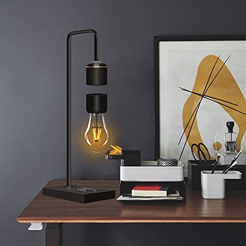MODIRNATION Levitating Lamp with Wireless Charger and Floating Light