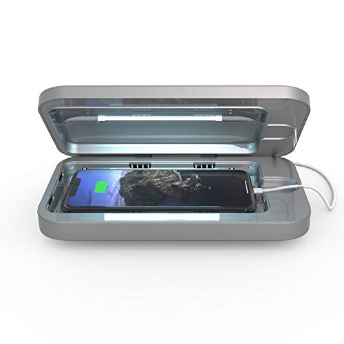 Patented PhoneSoap 3 UV Sanitizer & Charger Box