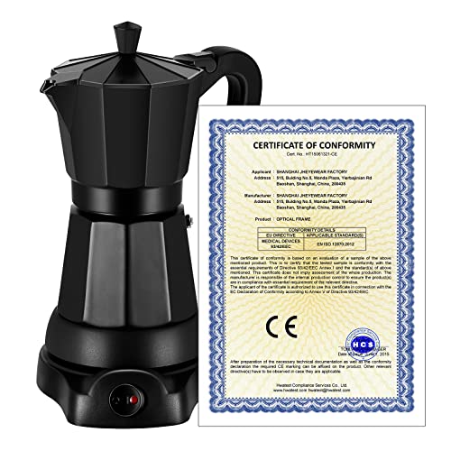 SHANGSKY Electric Coffee Maker 6 Cup VIP Special