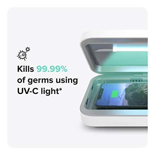 Patented PhoneSoap 3 UV Sanitizer & Charger Box