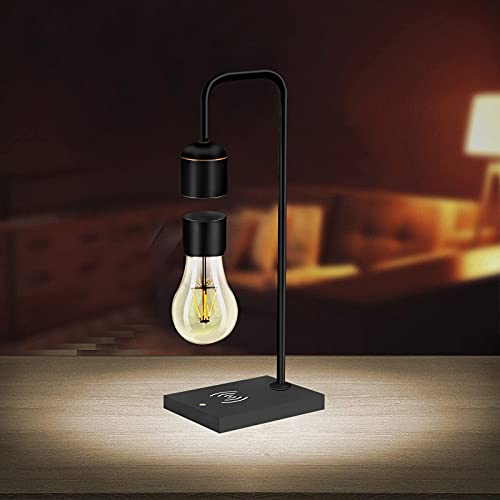 MODIRNATION Levitating Lamp with Wireless Charger and Floating Light