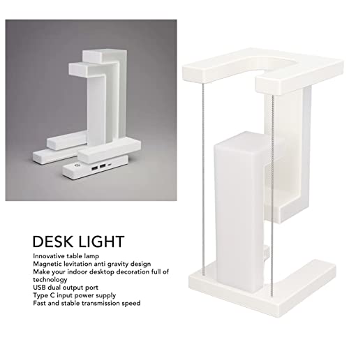 Levitating Magnetic Desk Lamp with Touch Control