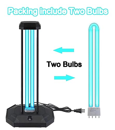 38W UVC Germicidal Lamp with Ozone Disinfection (1)