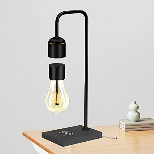 MODIRNATION Levitating Lamp with Wireless Charger and Floating Light