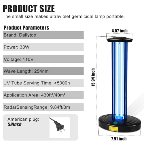 UVC Light Sanitizer with Remote Control - VIP Smart Shopper