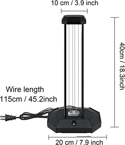 38W UVC Germicidal Lamp with Ozone Disinfection (1)