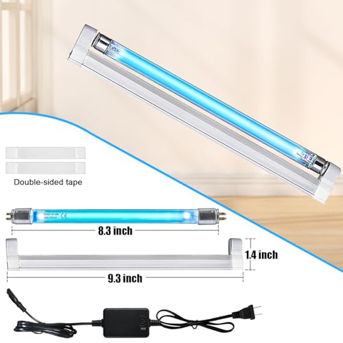 6W UV Light Germicidal Lamp with Timer