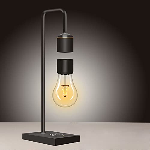 MODIRNATION Levitating Lamp with Wireless Charger and Floating Light