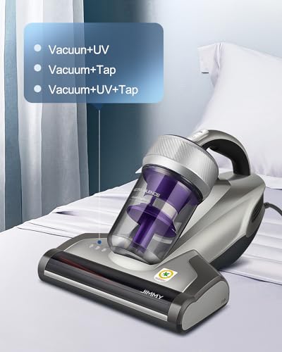 Jimmy Anti-Allergen Bed Vacuum Cleaner with UV-C Light