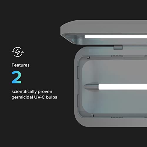 Patented PhoneSoap 3 UV Sanitizer & Charger Box