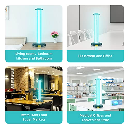 JTAPURE 100W UV Light Purifier for Large Room