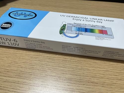 6W UV Light Germicidal Lamp with Timer