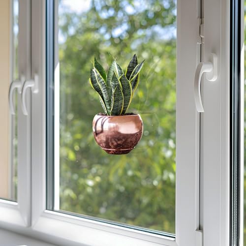 Rose Gold MagPot - Self-Adhesive Magnetic Plant Pot