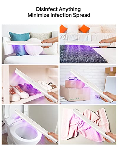 Portable UV Light Sanitizer Wand for Home and Travel