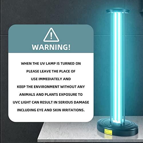 JTAPURE 100W UV Light Purifier for Large Room
