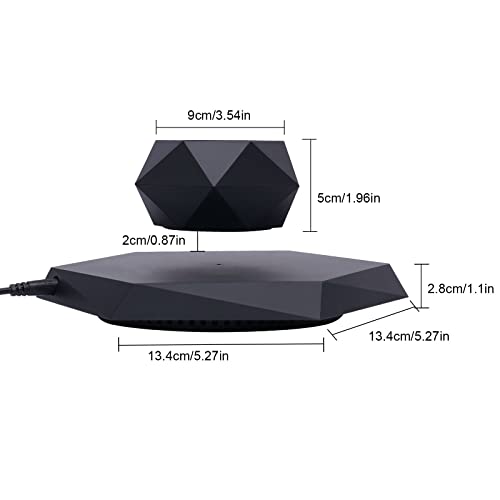 Bacacoo Magnetic Levitating Rotation Flower Pot for Air Plants