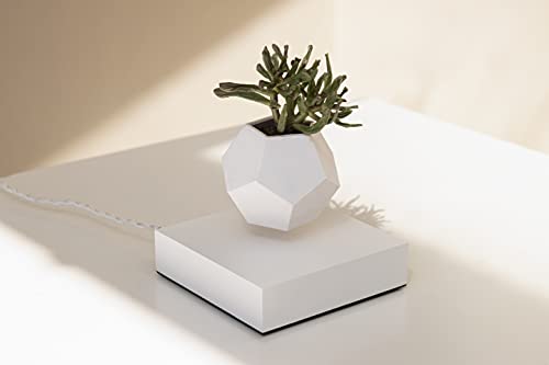 FLYTE Magnetic Levitating Plant Pot with Geodesic Planter