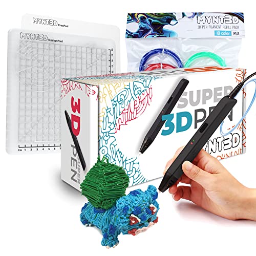 MYNT3D Super 3D Pen Bundle - DesignPad Kit