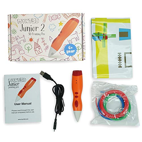 2020 MYNT3D Junior2 Kid-Safe 3D Pen (No ABS/PLA)