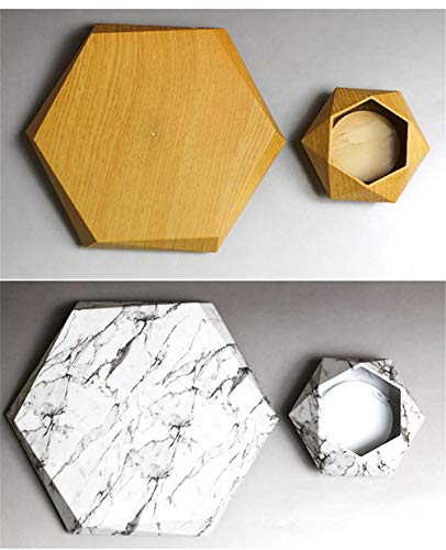 KIYOMING Levitating Hexagon Air Bonsai Plant Pot