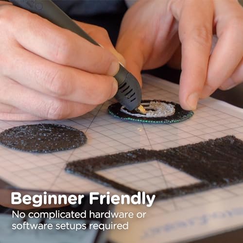 3Doodler Flow 3D Printing Pen Bundle - Black