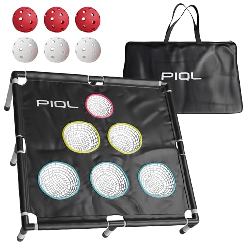 PIQL Pro Pickleball Target Net - Training & Games