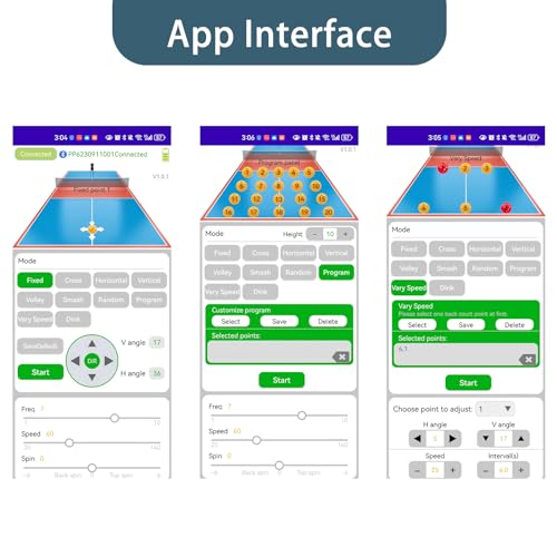 Professional Pickleball Machine with Multiple Training Modes (Red)