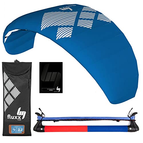 HQ4 Fluxx 2.2 R2F Trainer Kite in Blue