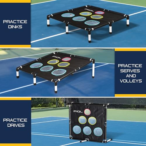 PIQL Pro Pickleball Target Net - Training & Games