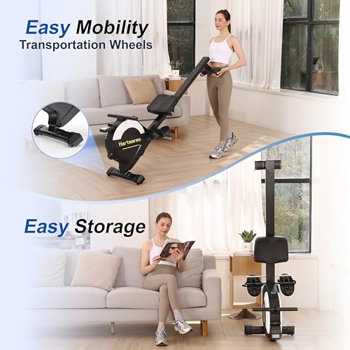 Hartwares Magnetic Rowing Machine with 16 Resistance Levels