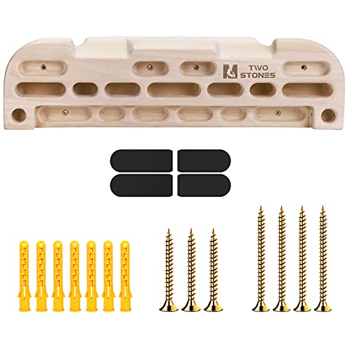 Wooden Hangboard Rock Climbing Pull Up Bar Set