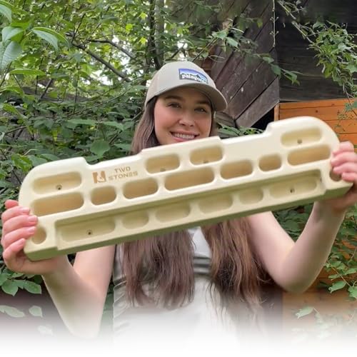 Wooden Hangboard Rock Climbing Pull Up Bar Set