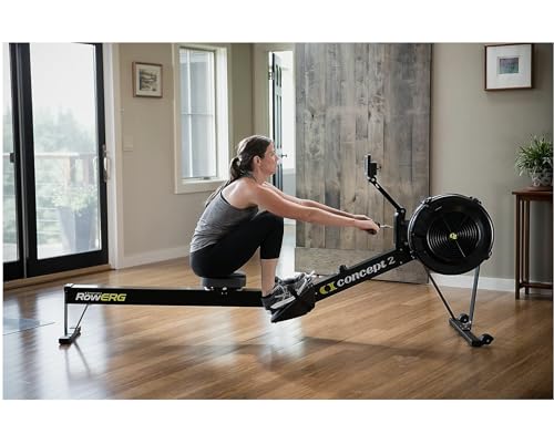 Concept2 RowErg Model D Indoor - PM5 Monitor, Device Holder