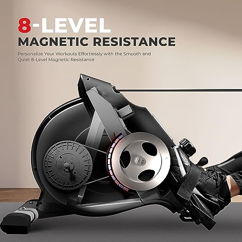 VIP Smart Shopper: Sunny Magnetic Rower with Extended Rails