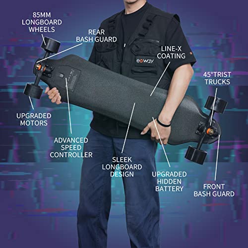 EXWAY X1 Max Electric Skateboard: 28mph, 18mi Range