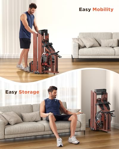 YOSUDA VIP Smart Shopper Water Rower with Bluetooth