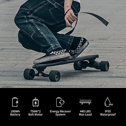 EXWAY X1 Max Electric Skateboard: 28mph, 18mi Range