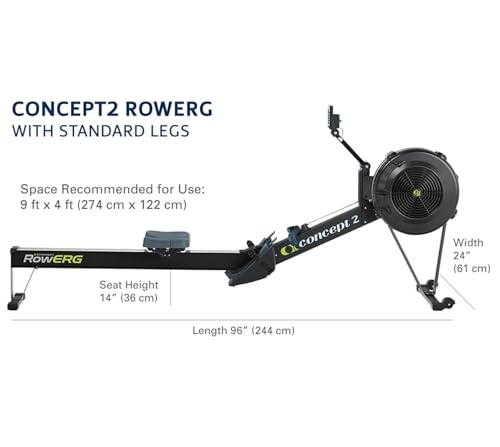 Concept2 RowErg Model D Indoor - PM5 Monitor, Device Holder
