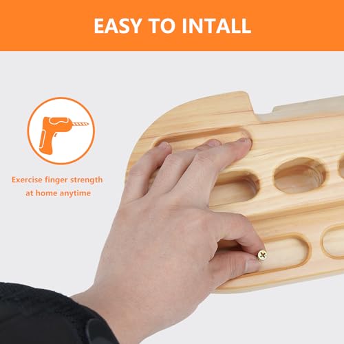 Wooden Hangboards for Climbing Training - Doorway Fingerboard